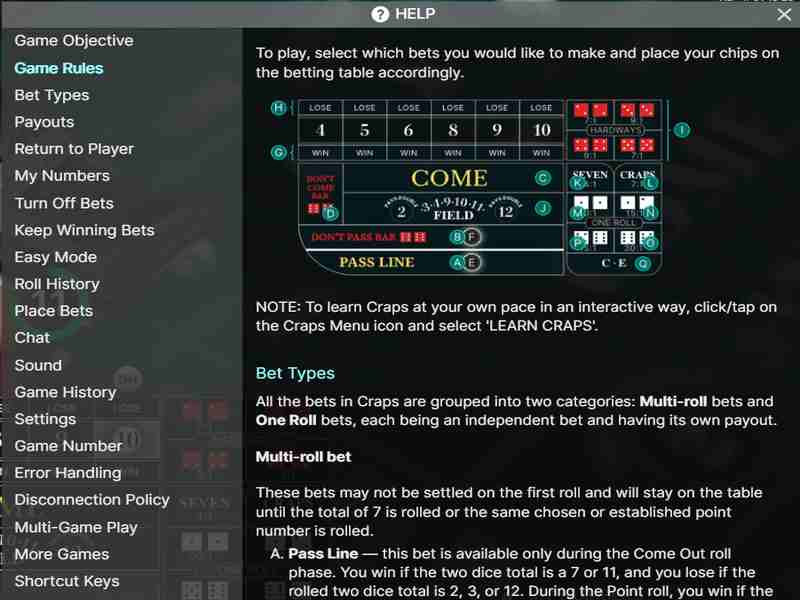 Strategi dan Taktik Craps Live