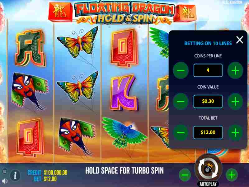 Fitur slot Floating Dragon