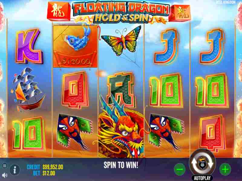 Tempat bermain slot Floating Dragon