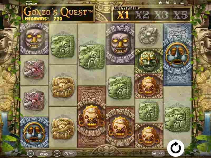 Plot slot Quest Megaways Gonzo