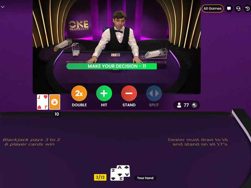 Cara Download One Black Jack di Android dan iPhone