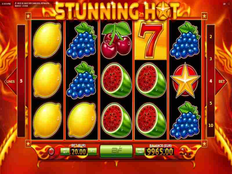 Strategi dan taktik di slot Stunning Hot
