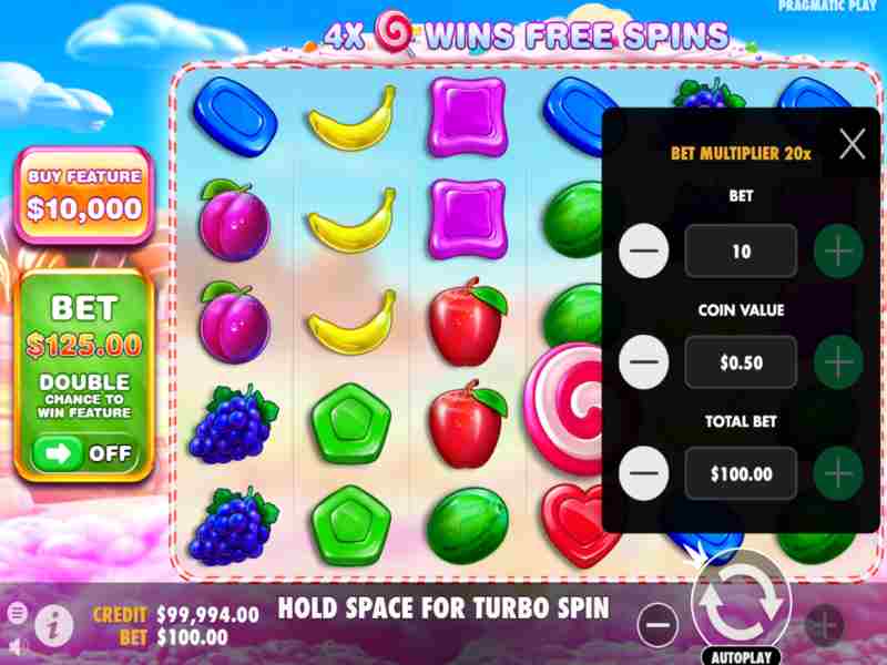 Tempat bermain di Sweet Bonanza