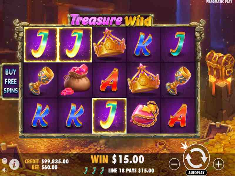 Mainkan Treasure Wild secara gratis