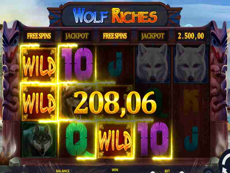 Plot slot Wolf Riches