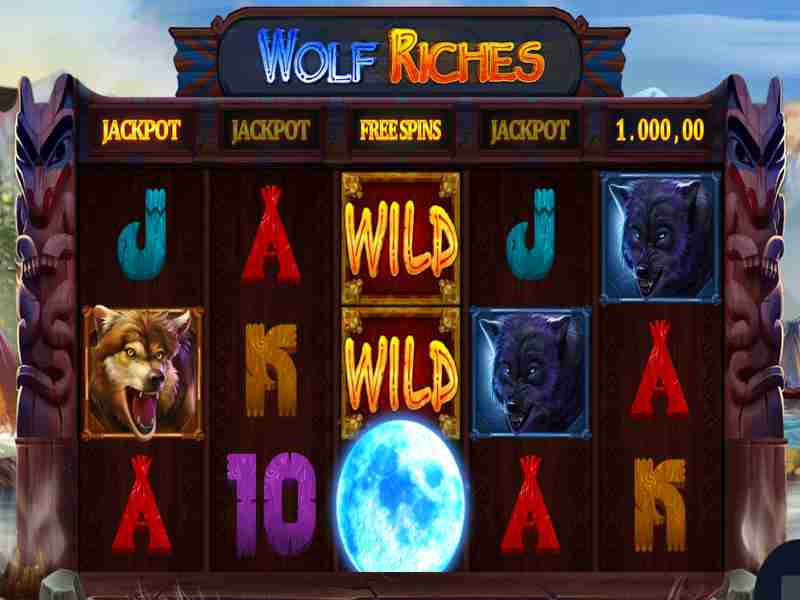 Tempat bermain Wolf Riches