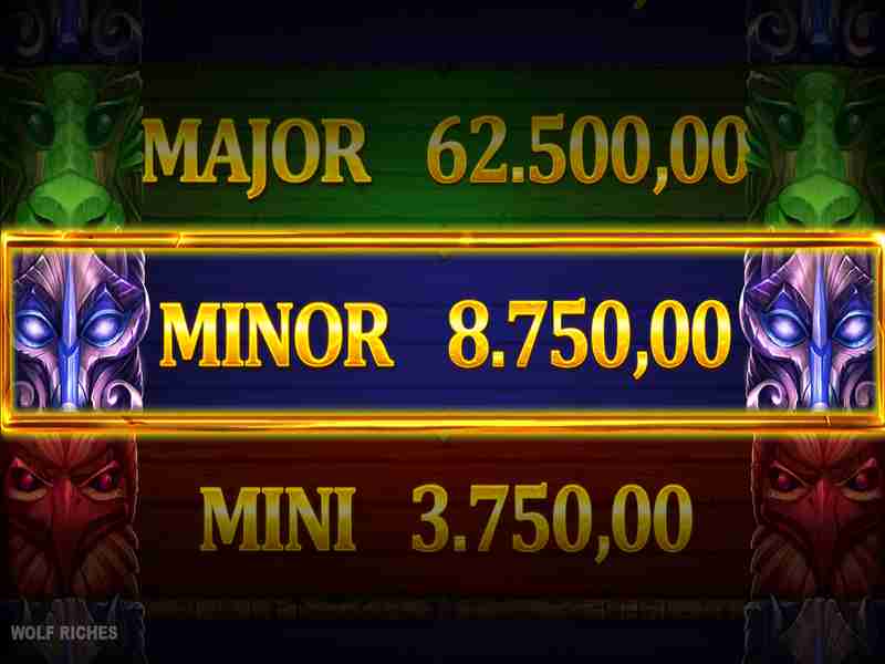 Jackpot di Wolf Riches